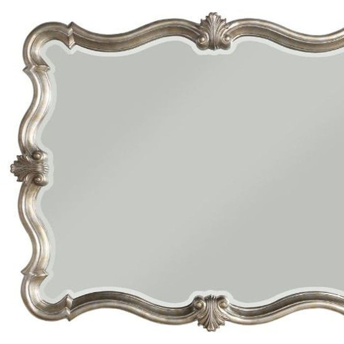 40" Antique Irregular Dresser Mirror - Champagne