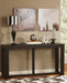 Watson - Dark Brown - Sofa Table - Simple Home Plus