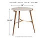 Chadton - White / Gold Finish - Accent Table - Simple Home Plus