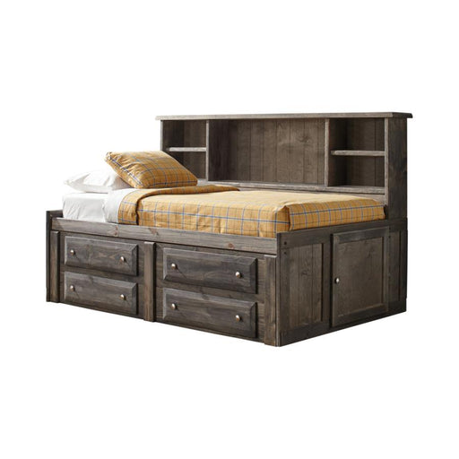 Wrangle Hill - Twin Storage Daybed - Gun Smoke - Simple Home Plus