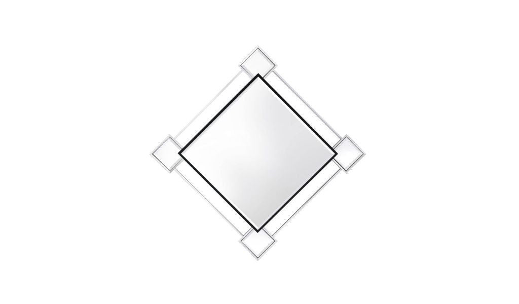 45" Accent Mirror - Mirrored / Chrome