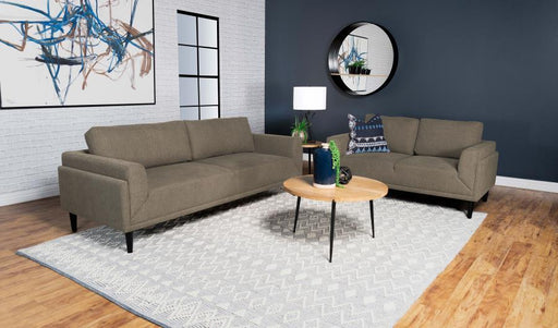 Rilynn - Upholstered Track Arms Sofa Set - Simple Home Plus