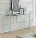 Ripley - Rectangular Sofa Table - Clear - Simple Home Plus