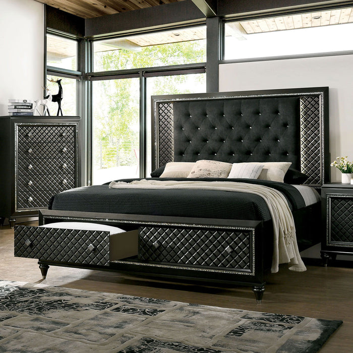 Demetria - Dresser - Metallic Gray