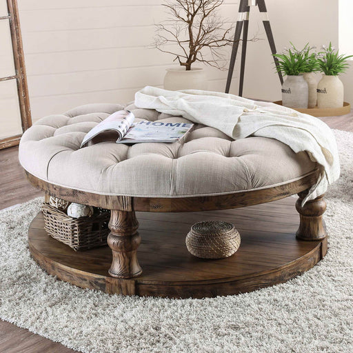 Mika - Coffee Table With Cushion Top - Simple Home Plus