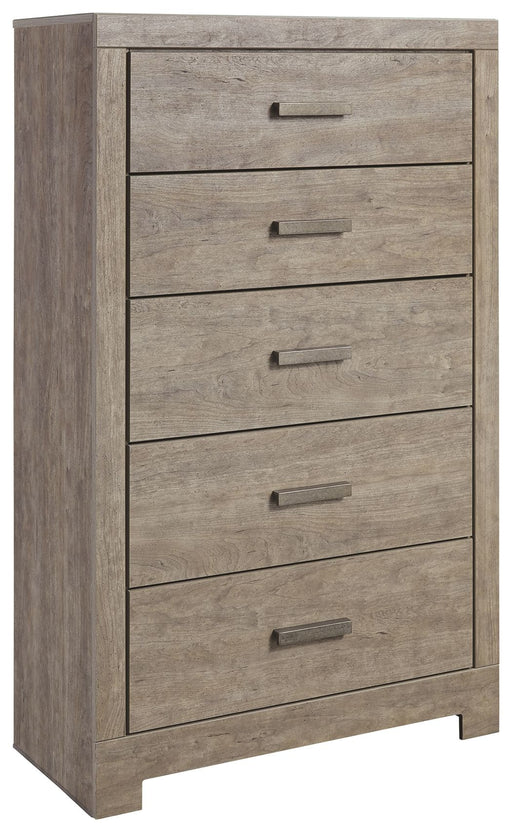 Culverbach - Gray - Five Drawer Chest - Simple Home Plus