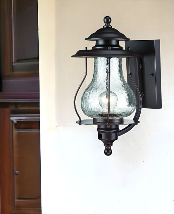 Lantern Hanging Light - Antique Bronze Oil