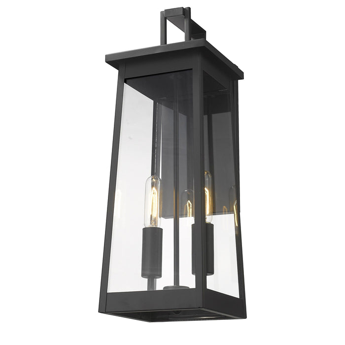 Alden 2 Light Wall Light - Matte Black