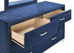 Melody - 6-Drawer Upholstered Dresser - Simple Home Plus