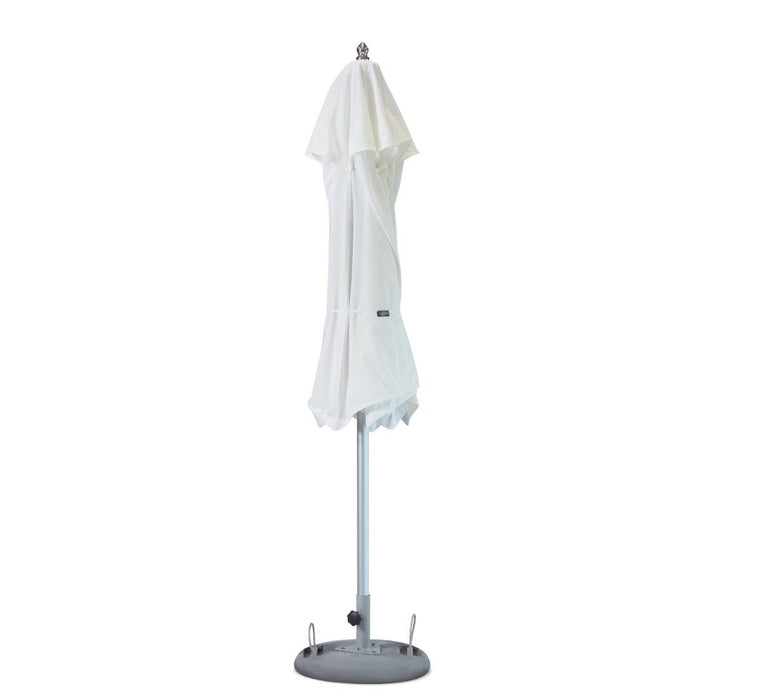 Polyester Square Market Patio Umbrella - White