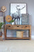 Esther - 3-Drawer Storage Console Table - Natural Sheesham - Simple Home Plus