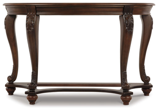 Norcastle - Dark Brown - Sofa Table - Simple Home Plus