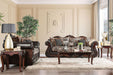 Jamael - Loveseat - Brown / Espresso - Simple Home Plus