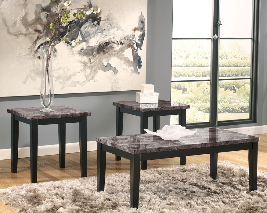 Maysville - Black - Occasional Table Set (Set of 3) - Simple Home Plus