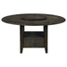 Twyla - 5 Piece Round Dining Set - Dark Cocoa And Cream - Simple Home Plus