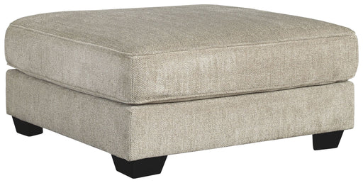 Ardsley - Pewter - Oversized Accent Ottoman - Simple Home Plus