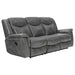 Conrad - Upholstered Motion Sofa - Cool Gray - Simple Home Plus