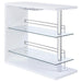 Prescott - Rectangular 2-Shelf Bar Unit - Simple Home Plus