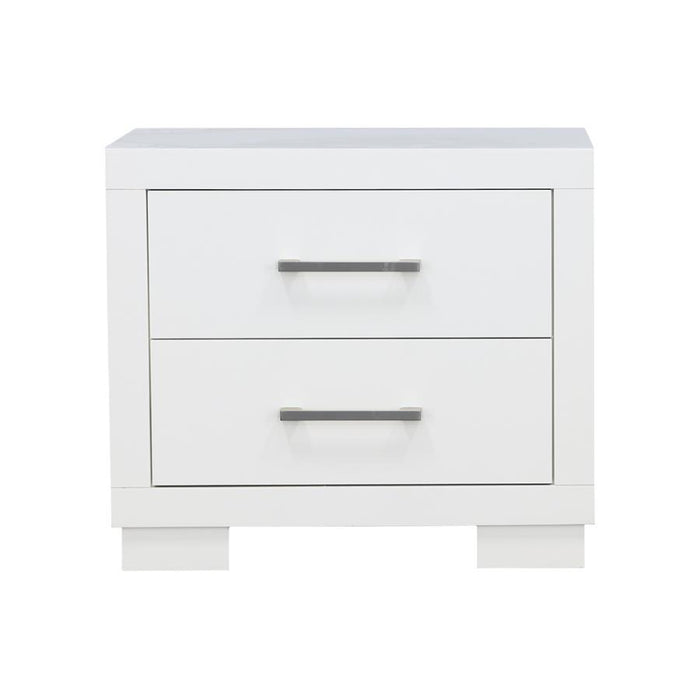 Jessica - 2-Drawer Nightstand - Simple Home Plus