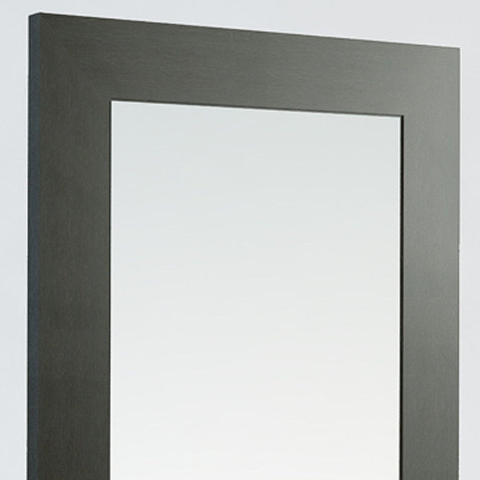 79" Veneer And Glass Mirror - Wenge