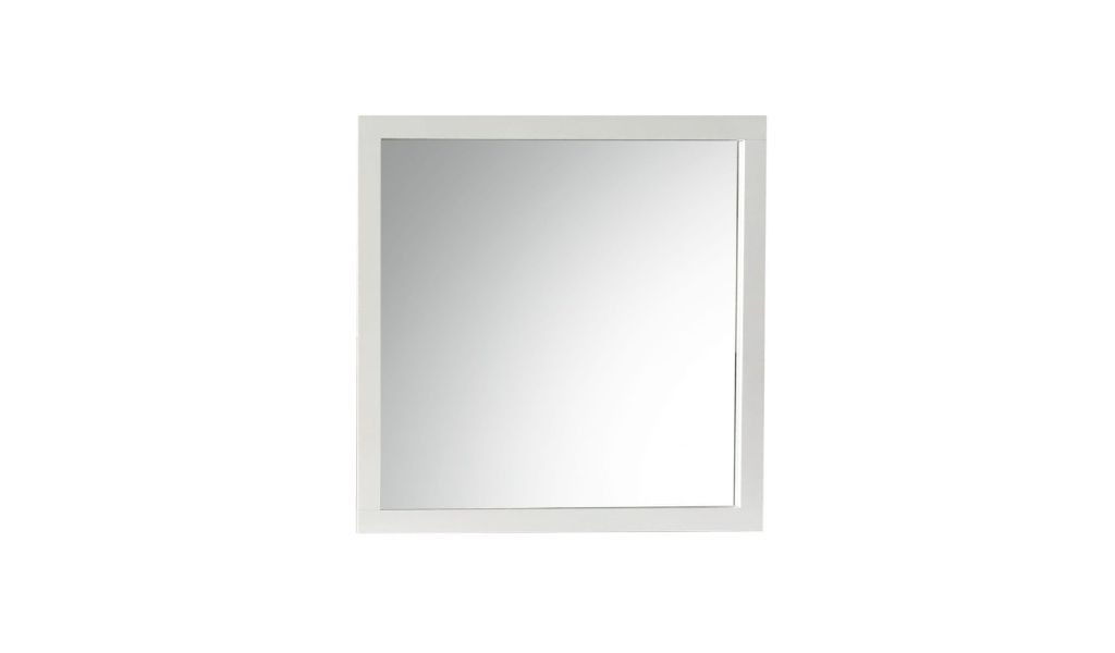 38" Dresser Mirror - White