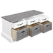 Alma - 3-drawer Storage Bench - Simple Home Plus