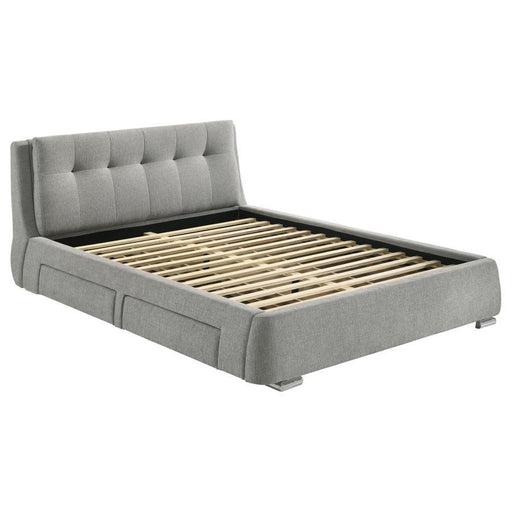 Fenbrook - Tufted Upholstered Storage Bed - Simple Home Plus