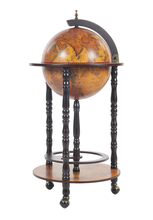 Bar Table 4 Legs Stand - Globe And Red