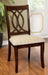 Carlisle - Round Dining Table - Brown Cherry - Simple Home Plus