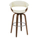 Zion - Upholstered Swivel Bar Stool - Simple Home Plus