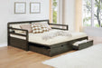 Sorrento - 2-Drawer Twin Daybed With Extension Trundle - Gray - Simple Home Plus