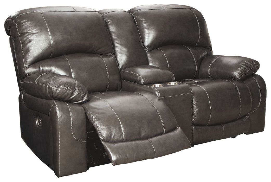 Hallstrung - Power Reclining Loveseat - Simple Home Plus