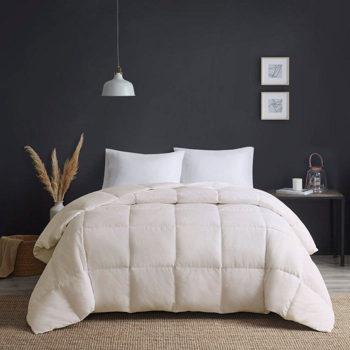 Heavy Warmth - Goose Feather and Down Oversize Comforter - Cream