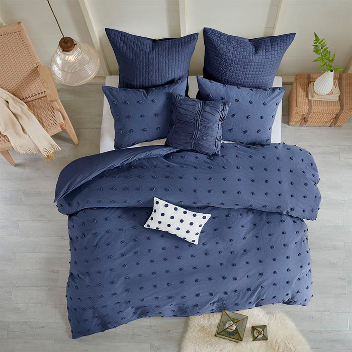 Brooklyn - Comforter Set - Indigo Blue