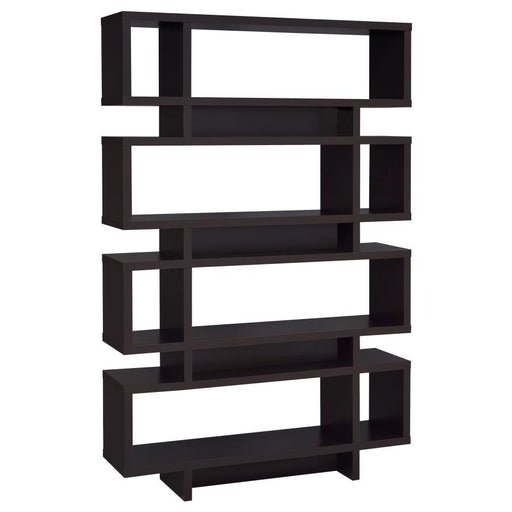 Reid - 4-Tier Open Back Bookcase - Simple Home Plus