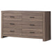 Brantford - 6-Drawer Dresser - Simple Home Plus