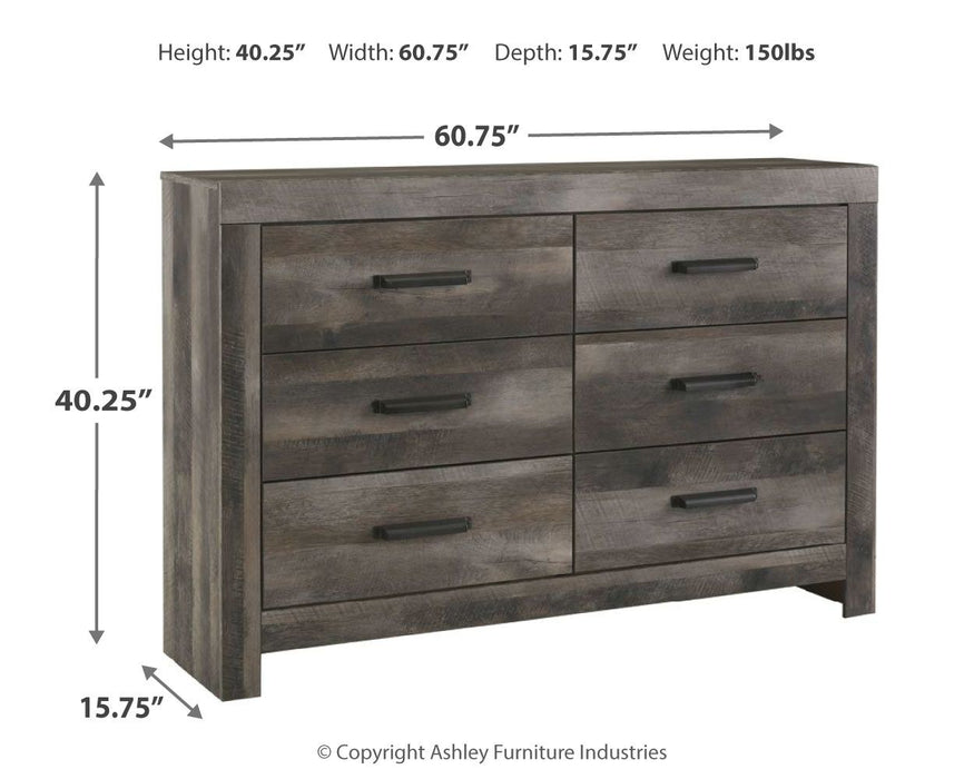 Wynnlow - Dresser, Mirror - Simple Home Plus