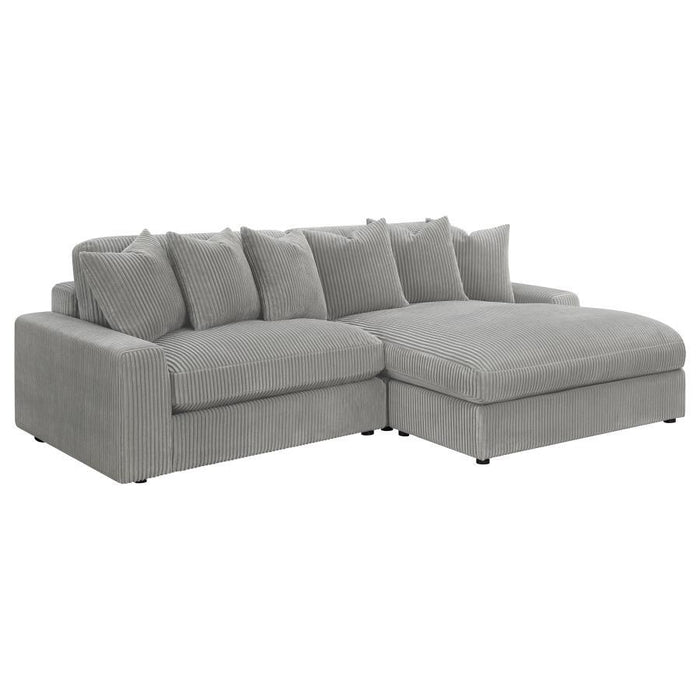 Blaine - Upholstered Reversible Sectional - Simple Home Plus