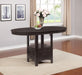 Lavon - Oval Counter Height Table - Espresso - Simple Home Plus