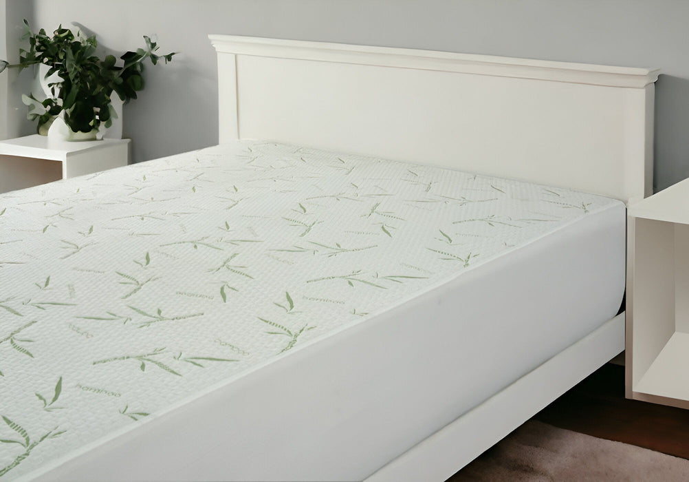 King Waterproof Rayon From Bamboo Deep Pocket Mattress Cover - White