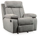 Mitchiner - Fog - Rocker Recliner - Simple Home Plus