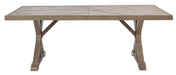 Beachcroft - Rect Dining Table W/Umb Opt - Simple Home Plus