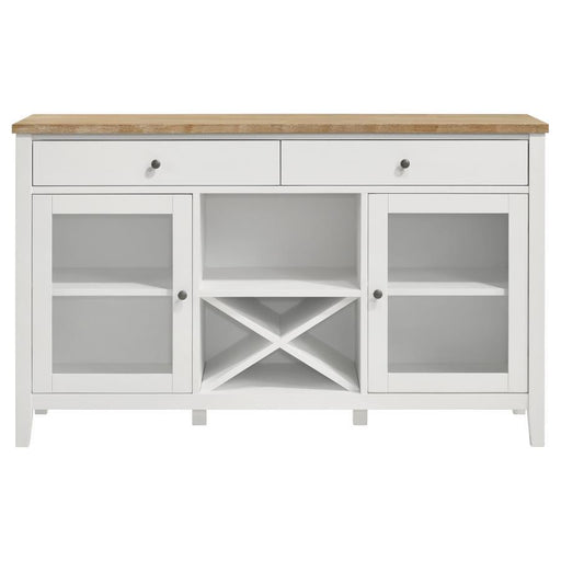 Hollis - Sideboard - Brown And White - Simple Home Plus