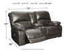 Hallstrung - Power Reclining Loveseat - Simple Home Plus