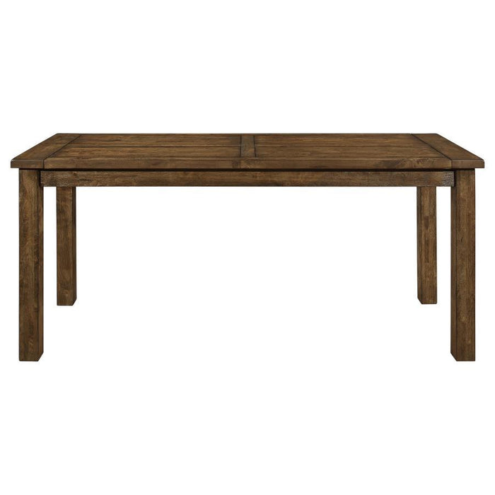 Coleman - Counter Height Table - Rustic Golden Brown - Simple Home Plus