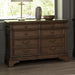 Hartshill - 5-Drawer File Cabinet - Burnished Oak - Simple Home Plus