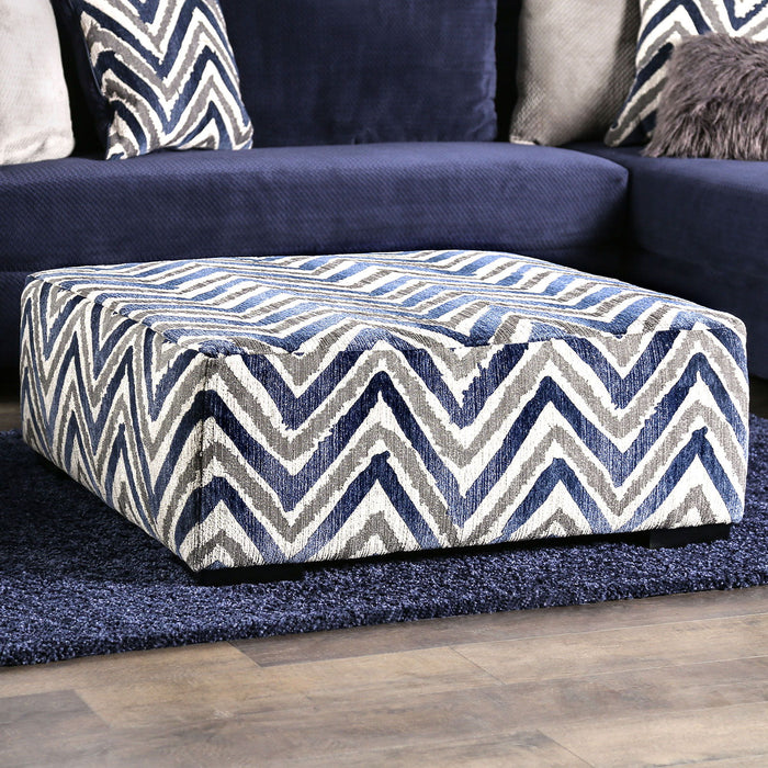 Griswold - Ottoman - Zigzag Multi - Simple Home Plus