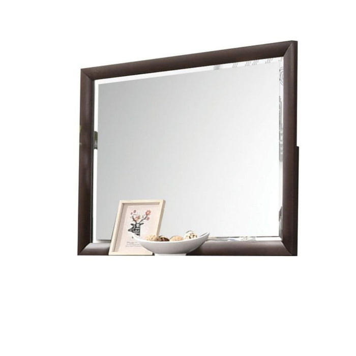 36" Dresser Mirror - Dark Merlot