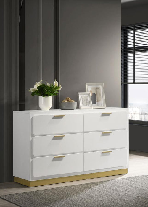 Caraway - 6-Drawer Bedroom Dresser