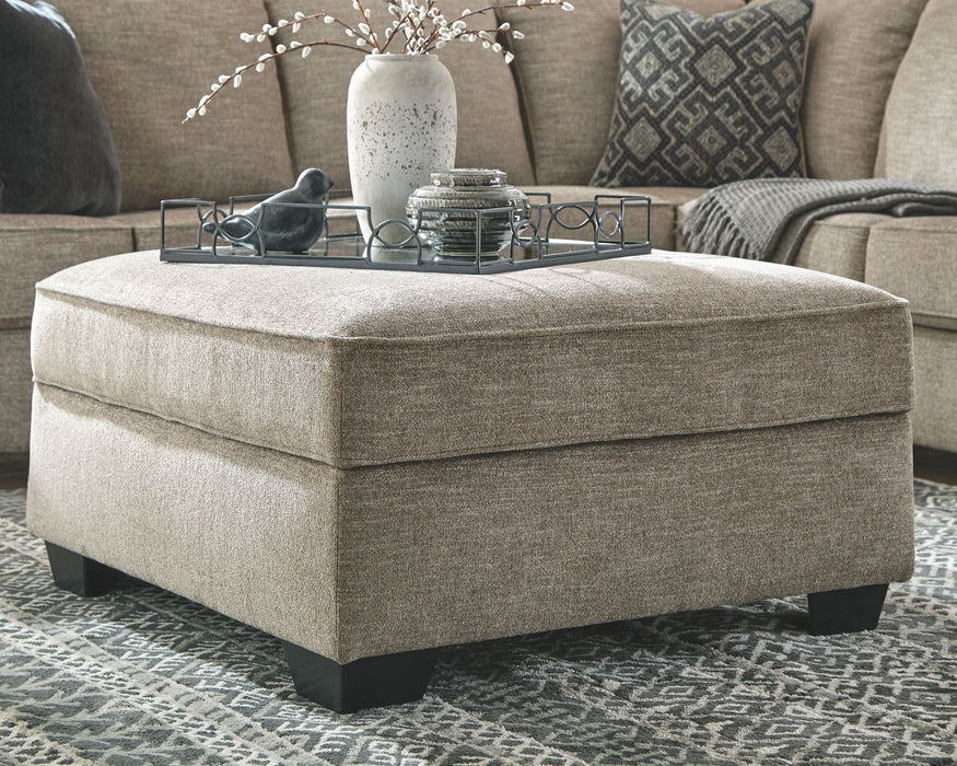 Bovarian - Stone - Ottoman With Storage - Simple Home Plus